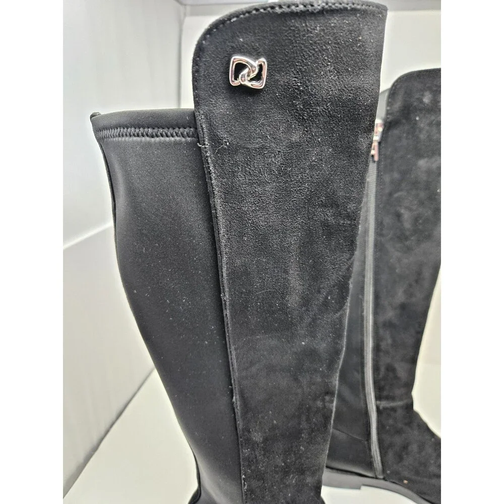 Aerosoles Tierra Women's Knee High Boots Black 8M NWB